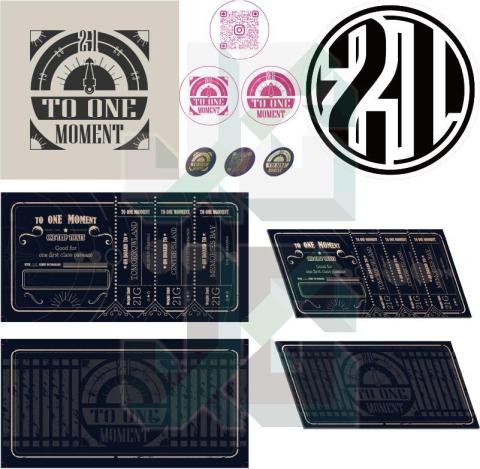 jhc_painter - event graphics (logo, name card, ticket)