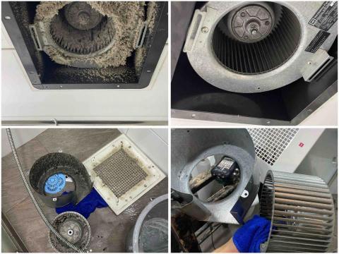 銀河冷氣工程 55404119 - 清洗抽氣扇 銀河冷氣工程 55404119 - 清洗抽氣扇