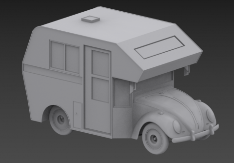 UMM9487 - 使用Maya所製成的3D建模