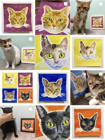 Fysh Wong - 寵物插畫、客製 pet painting (can be customised)