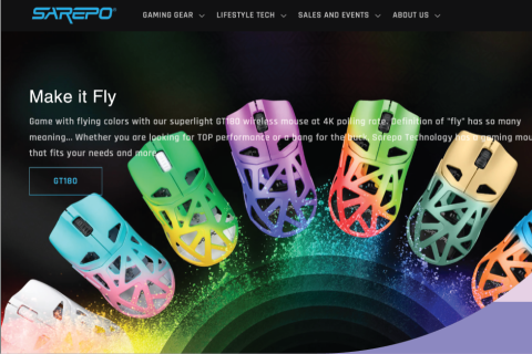 ICMD - Sarepotech.com，專業電競設備品牌網站設計，建立，及發展營運