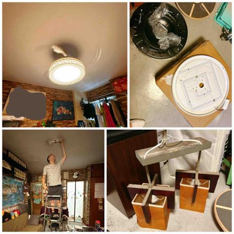 K12 Engineering Limited - 拆舊吊燈，安裝新吊扇燈