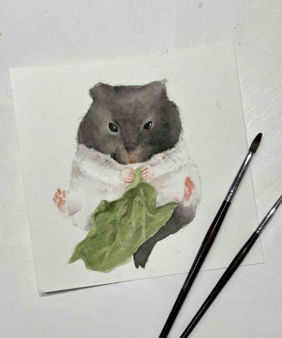 chunn - 手繪-動物水彩