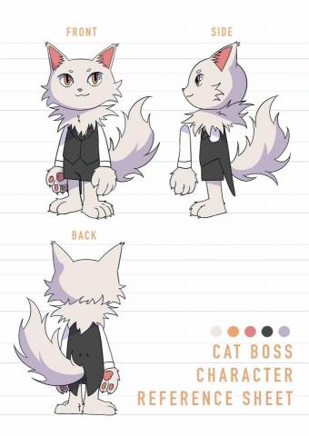 chunn - 角色設計委託-三視圖