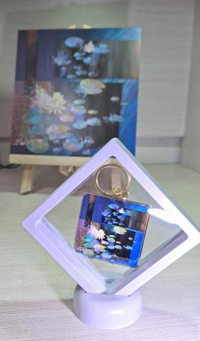 KTO - 香港設計學院聯乘產品設計：畫作金屬匙扣