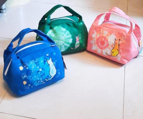 KTO - 個人品牌KTO產品設計：貓貓電繪保溫飯袋