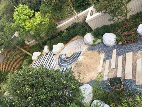 慧進裝飾設計有限公司 - 花園雲石園景工程