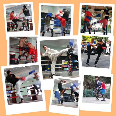 MR. CHEUNG - Sparring training.