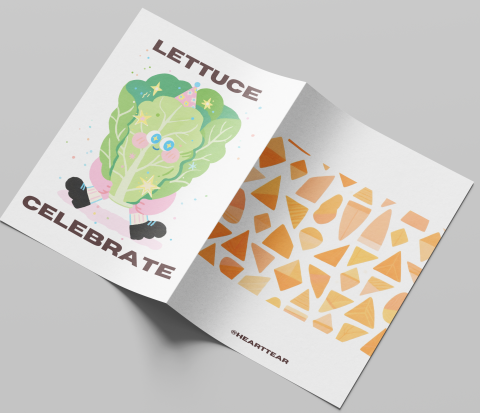 Jasper - "Lettuce Celebrate"的生日卡片設計 Jasper - "Lettuce Celebrate"的生日卡片設計