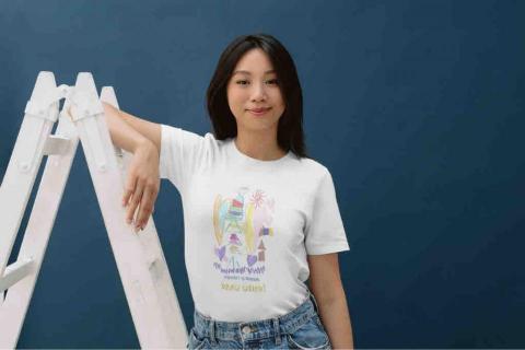 Sylvia Cheng - Designed T-shirt Pattern  Sylvia Cheng - Designed T-shirt Pattern