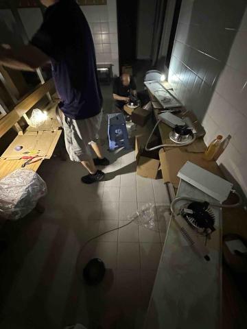 K12 Engineering Limited - 更衣室更換LED筒燈工程