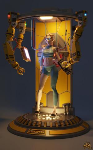 超記29 - Cyberpunk Girl