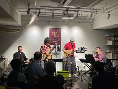 Ken Lam - 2025.04.25 Live Jazz & Red Wine Tasting Event @ B.ad.arts 藝趴, Sheung Wan  Ken Lam - 2025.04.25 Live Jazz & Red Wine Tasting Event @ B.ad.arts 藝趴, Sheung Wan