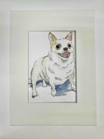 Christy Lai - 手繪水彩寵物似顏繪