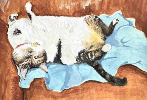 Christy Lai - 水彩油畫寫實風格