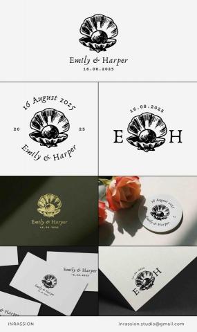 Justin, INRASSION - 結婚標誌用的手繪插畫