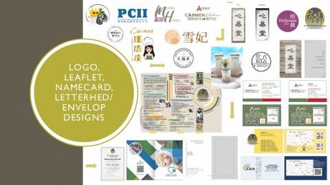 CornerArtist - Logo 設計、Leaflet、Booklet、Poster、Certificate、PowerPoint 、Stationery、Label、等等，不能盡錄⋯⋯