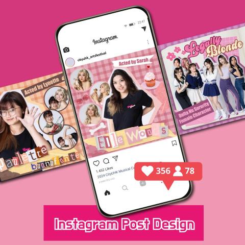 LIN Yingyi - Graphic Design for Instagram Post
City University of Hong Kong 
2024