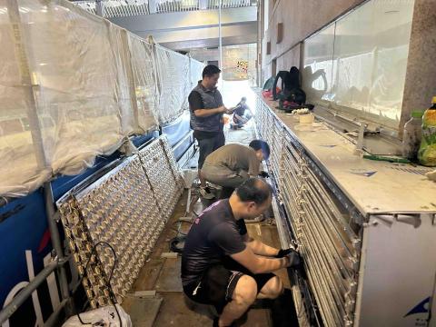 K12 Engineering Limited - 銀行戶外廣告燈牌更換工程