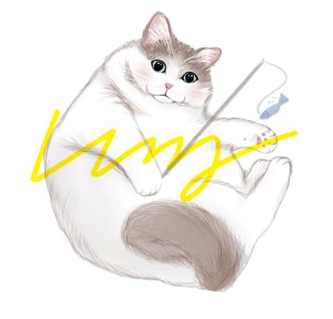 VickyTse - Cat painting