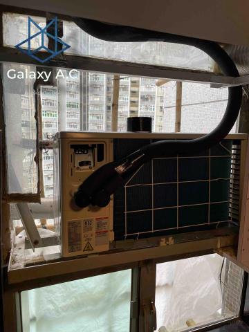 銀河冷氣工程 55404119 - 安裝分體機