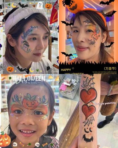 B style painting - 萬聖節商場活動