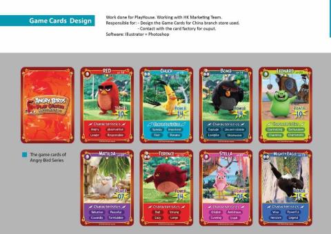 Kiki Fung - Game Card Design (遊戲卡片設計)