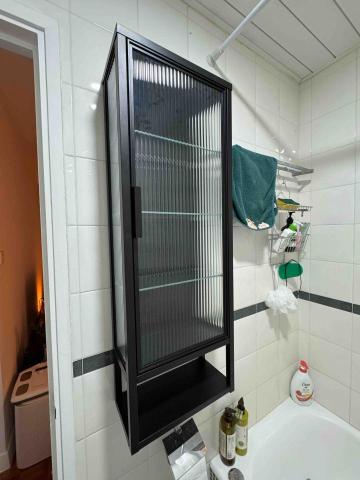 CP RATIO SERVICE - IKEA 宜家傢俬安裝 — 浴室玻璃門吊櫃