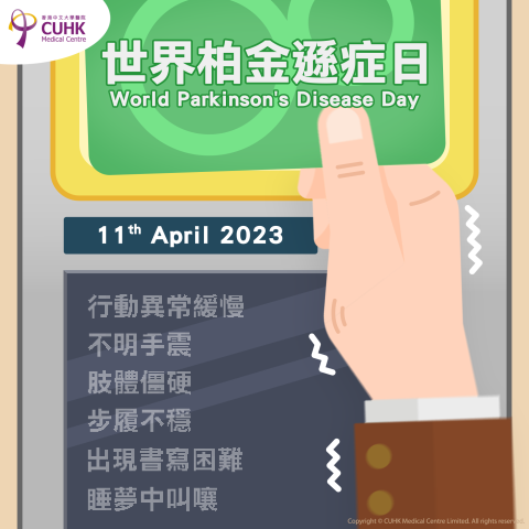 Himson 小謙 - CUHKMC 世界柏金遜症日Post設計