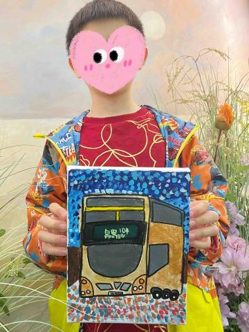 璦琦美術工作室 - 學生作品：兒童創意畫