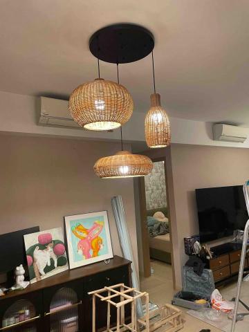 孫師傅 - 安裝吊燈