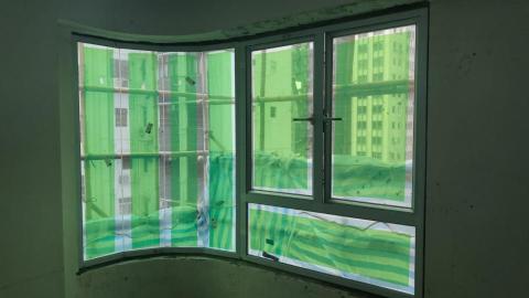 泓泰工程公司（鋁窗工程） - 弧形玻璃鋁窗