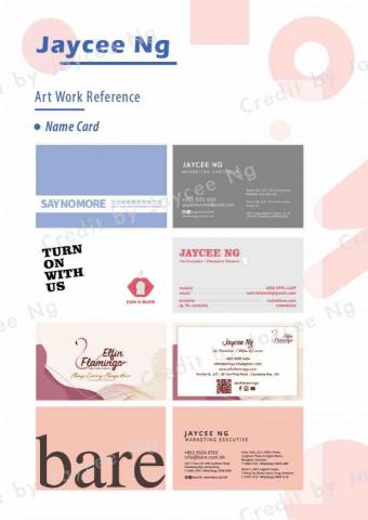 Jaycee Ng - 卡片設計