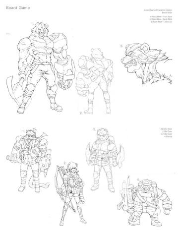 ADAM - Board Game Character Design