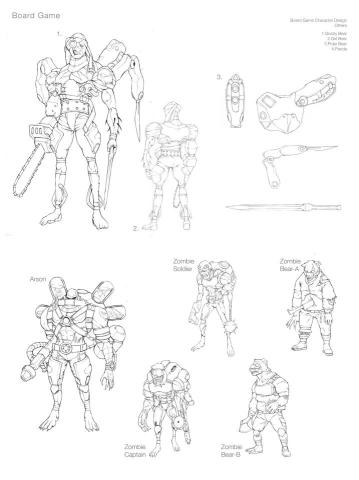 ADAM - Board Game Character Design