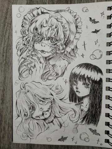 熊啤啤 - 黑白作品