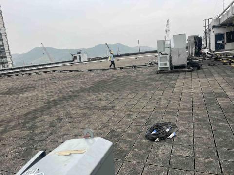 泓鋒建築工程有限公司 - 整個天面打作翻身防漏工程