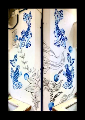 Arion Chow - 校園室內壁畫