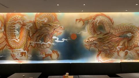 Arion Chow - 元朗yoho餐廳壁畫