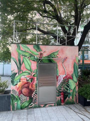 Arion Chow - 校園戶外壁畫