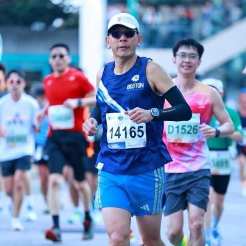 提供跑步服務的專家Matthew Cheng 