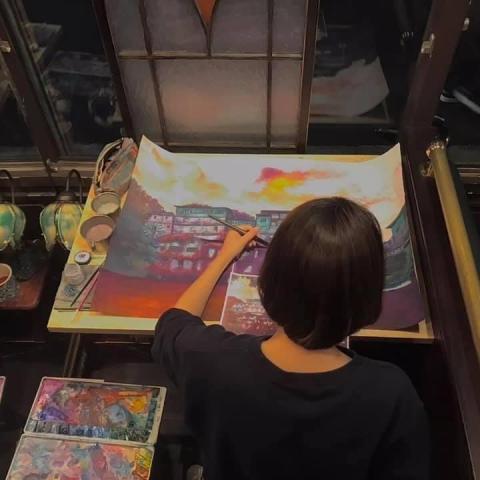 Art Lefthandmade - 提供木顏色彩繪的專家