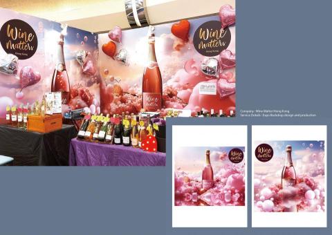 Elsa - Company : Wine Matter Hong Kong

Service Details : Expo Backdrop design and production