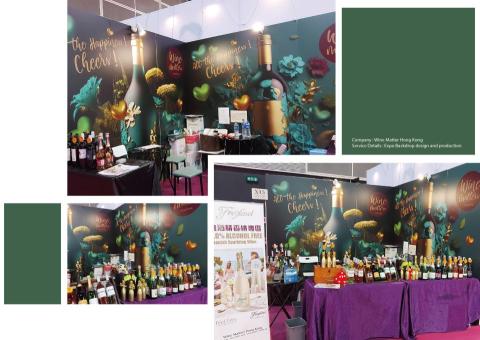 Elsa - Company : Wine Matter Hong Kong

Service Details : Expo Backdrop design and production