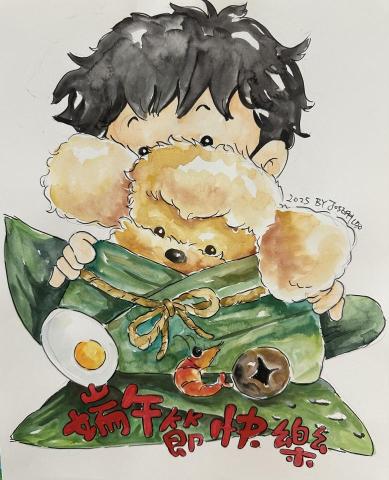 Joseph Lao - 節日插畫 (Watercolour)