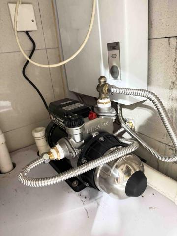 展翅工程有限公司 - 水壓太弱加裝加壓水泵